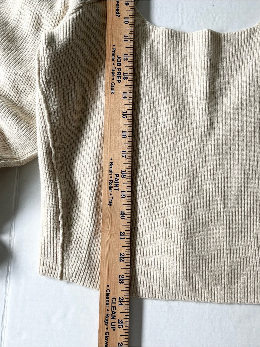 FREE PEOPLE Saffron Ribbed Open Back Sweater Top in Oatmeal Size L
NWT - Picture 11 of 11